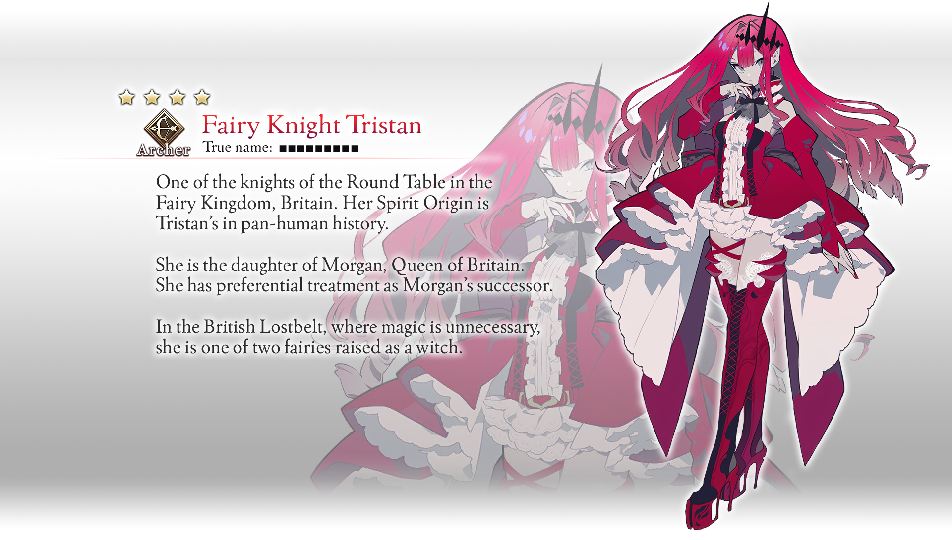 Fairy Knight Tristan